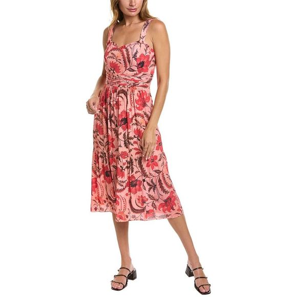 Atelier Dresses & Skirts - Atelier Floral Midi Dress